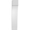 Ekena Millwork 3 1/2-in. W x 6-in. D x 18-in. H Imperial Architectural Grade PVC Knee Brace BRCP035X06X18IMP - alternate 3